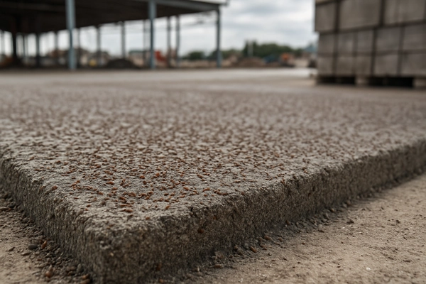 Brown fused alumina used in concrete additives