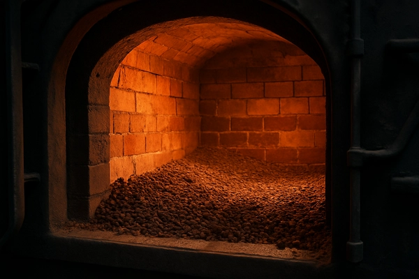 Brown fused alumina used in lining of process vessels