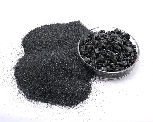 Fine black silicon carbide grit F230–F400 for surface preparation and finishing
