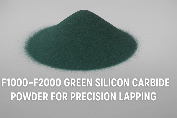 F1000–F2000 Green Silicon Carbide Powder for Precision Lapping