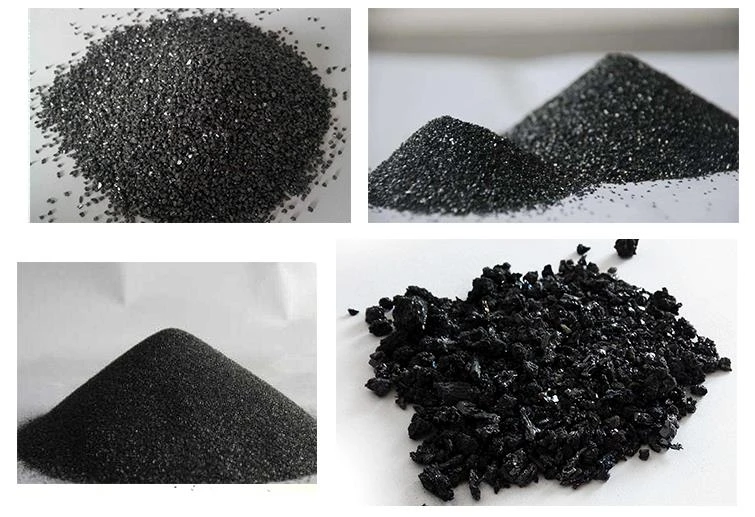 Refractory grade silicon carbide granules and powders for different mix designs